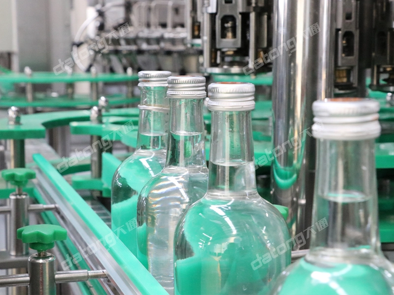5000BPH Full Automatic Glass Bottle Carbonated Beverage Filling Machine
