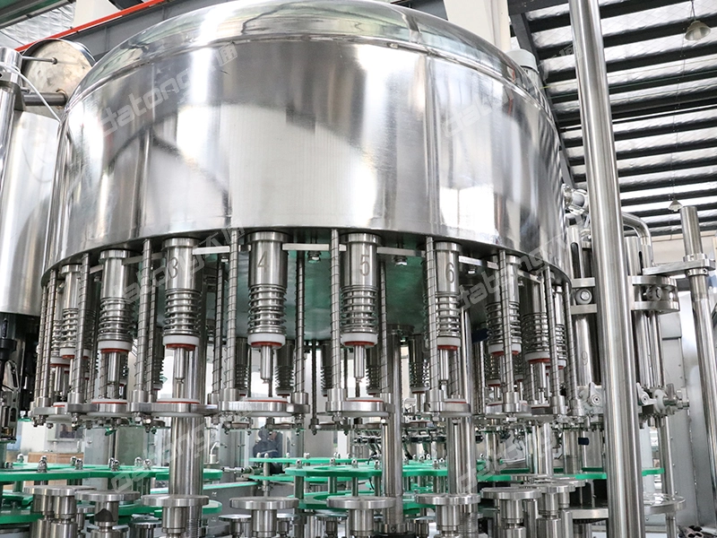 5000BPH Full Automatic Glass Bottle Carbonated Beverage Filling Machine