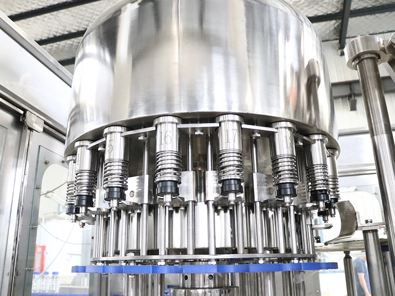 6000BPH RCGF18-18-18-6 PET Bottle  Juice Filling Machine 4-in-1