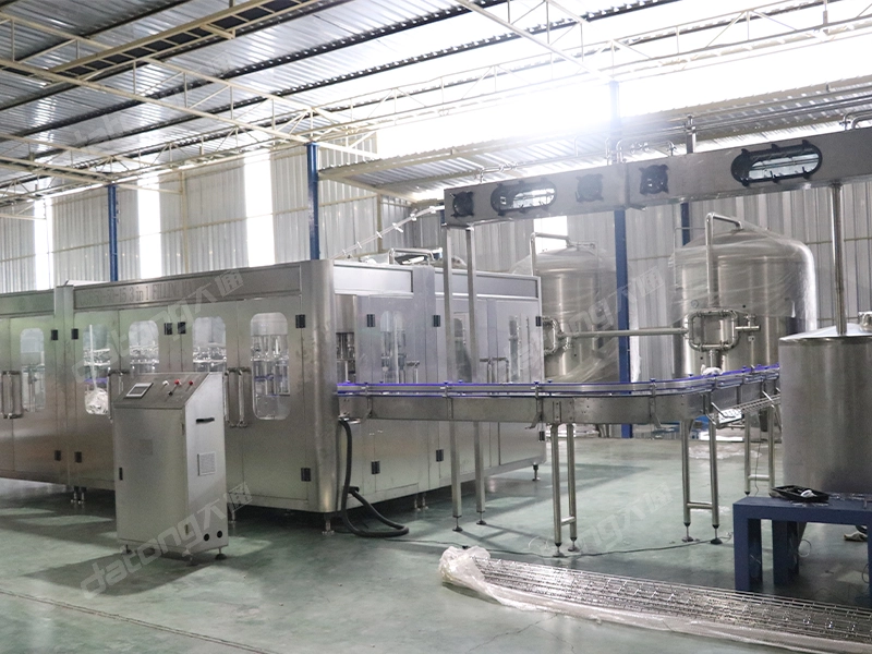24000BPH 50-50-15 Bottle Mineral Water Filling Machine
